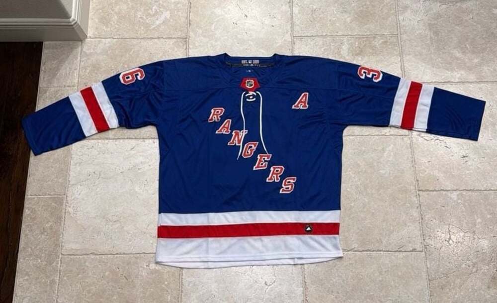 Adidas New York Rangers Mats Zuccarello #36 Authentic Home Jersey